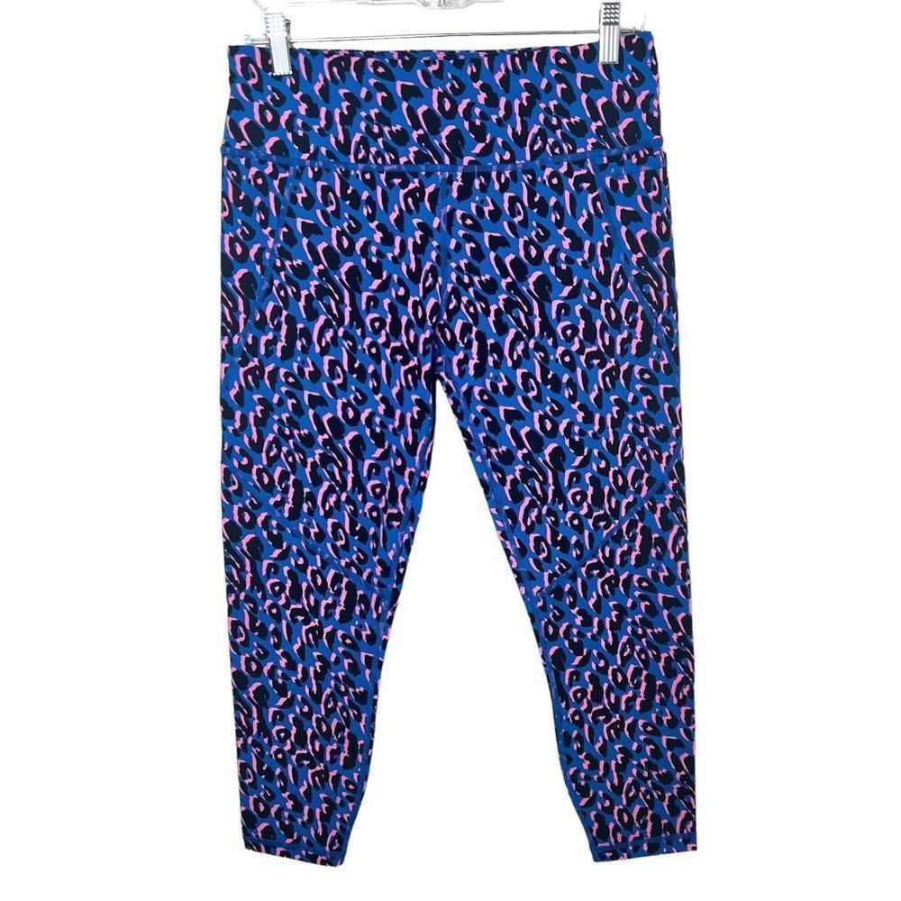 Sweaty Betty Dynamic Blue and Pink Leggings